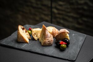 Homemade focaccia