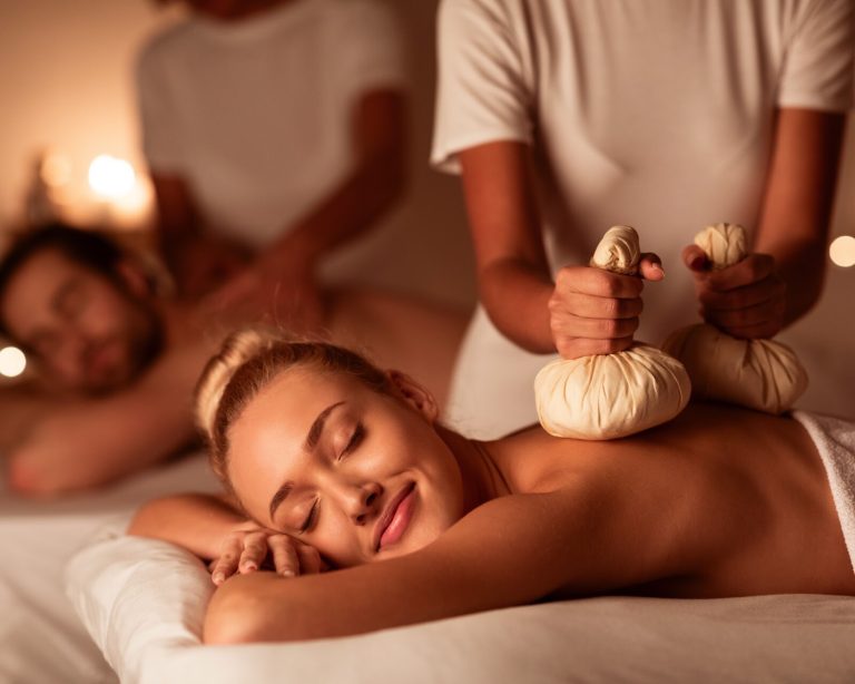 Masáž ve Volcano Spa & Wellness