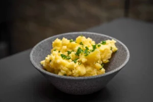 Crushed potatoes