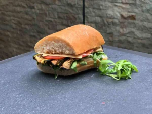 Ciabatta vegetariana