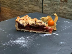 Pflaumenkuchen mit Streuseln