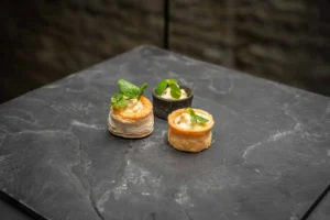 Tartelettes mit Eimousse